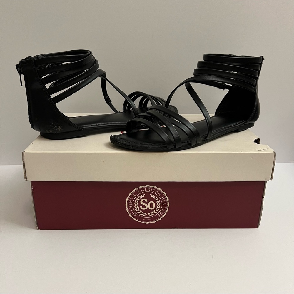 3 Pairs of Gladiator Sandals Size 6.5 Bundle - Picture 9 of 16